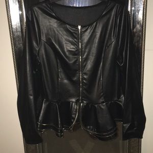 A black jacket